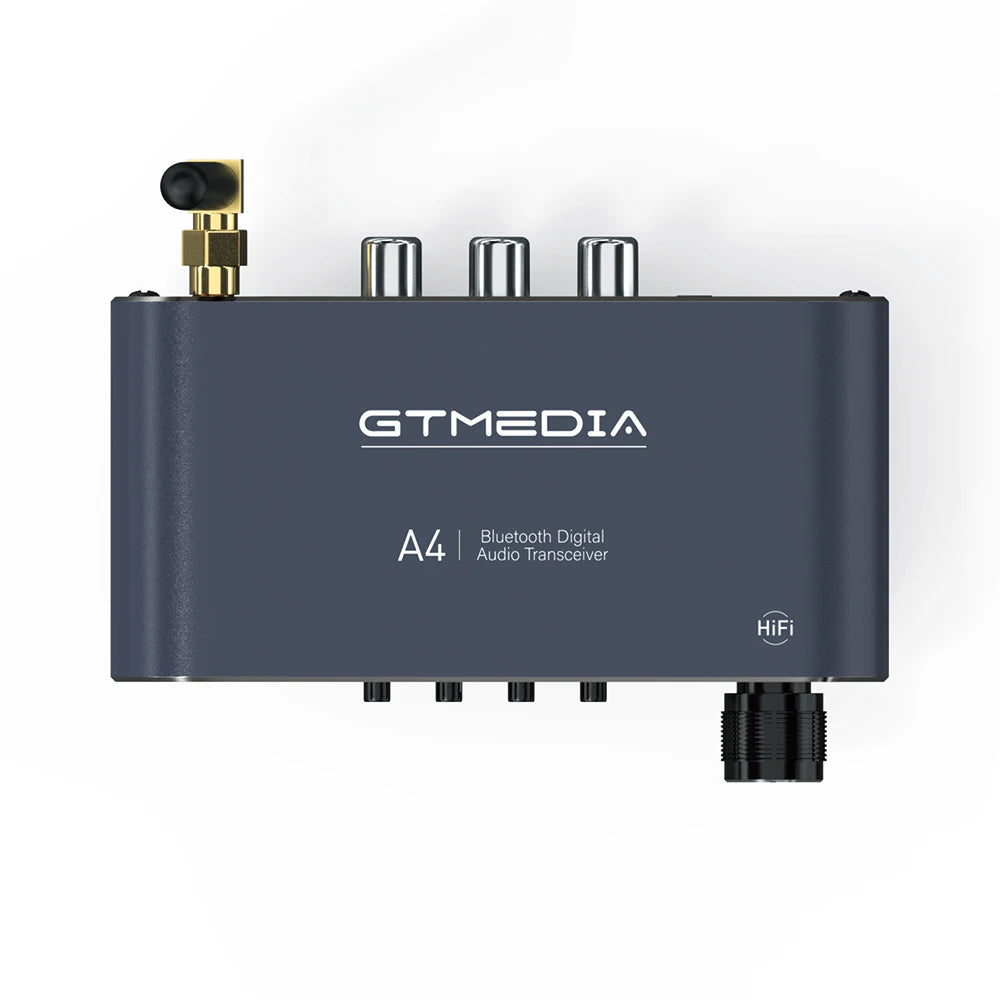 GTMEDIA A4 Bluetooth 5.1 Receiver and Transmitter 4 in 1 Audio Adapter Plug and Play