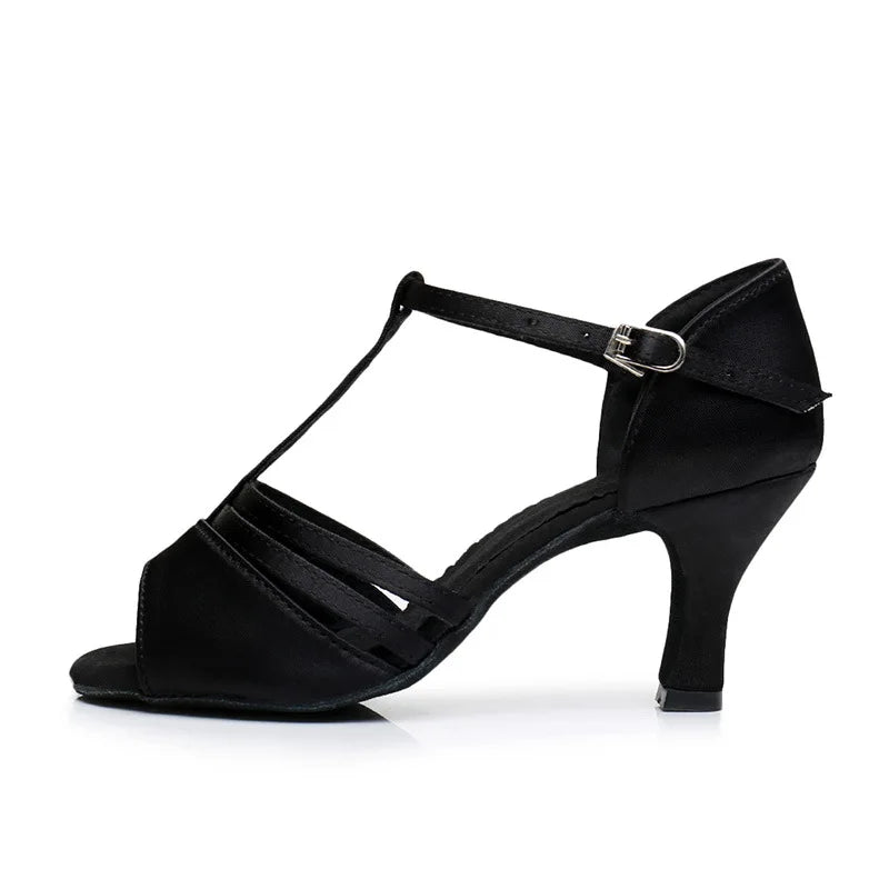 Women's Latin Dance Shoes Female's Ballroom Salsa Dance Shoes