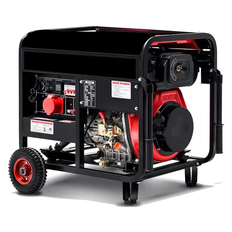 Changchai Brand diesel Generator Set House Hold 10 kW 3/5/6/8/12KW Single Phase 220V Three Phase 380V Fully Automatic