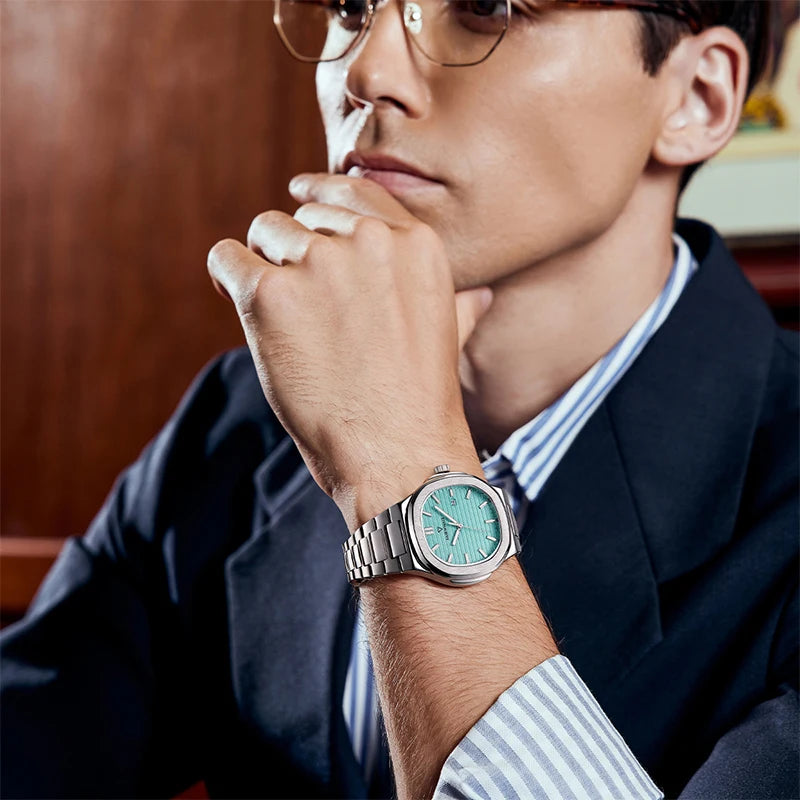 2023 Latest Design Luxury Style Water Proof Formal Hand Stylish Original Branded Quartz Wrist Watch for Men Waterproof