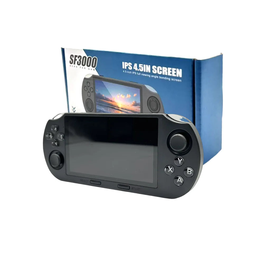 ZTX SF3000 Handheld Game Console 4.5 Inch Screen Support OTG Gamepad Video Music Portable Game Player for Christmas Gift