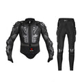 PE Shell Motocross Dirt Bike Spine Gear Armor Jacket and Pants Set
