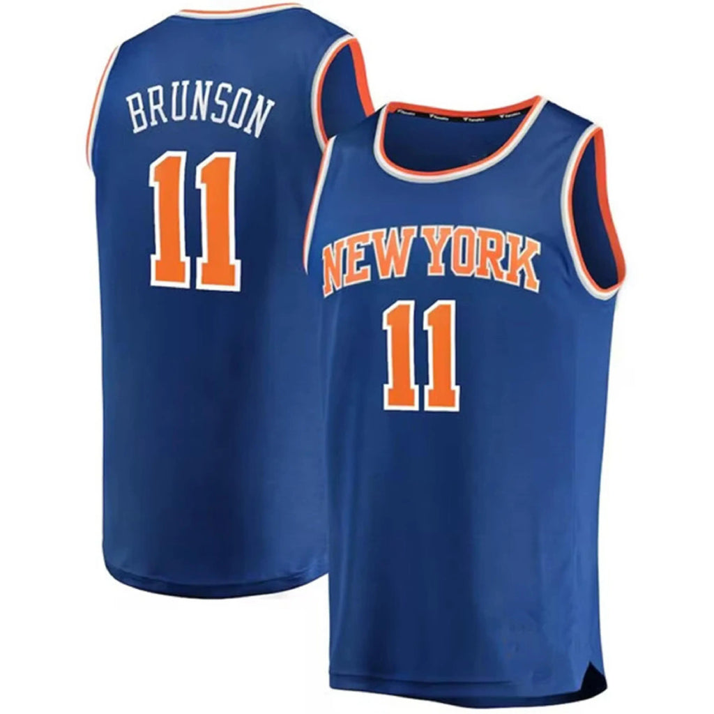Wholesale 2026 Jalen Brunson New York 11 Knick Basketball Jerseys Stitched American Basketball Sport Jersey Running Shirts Top