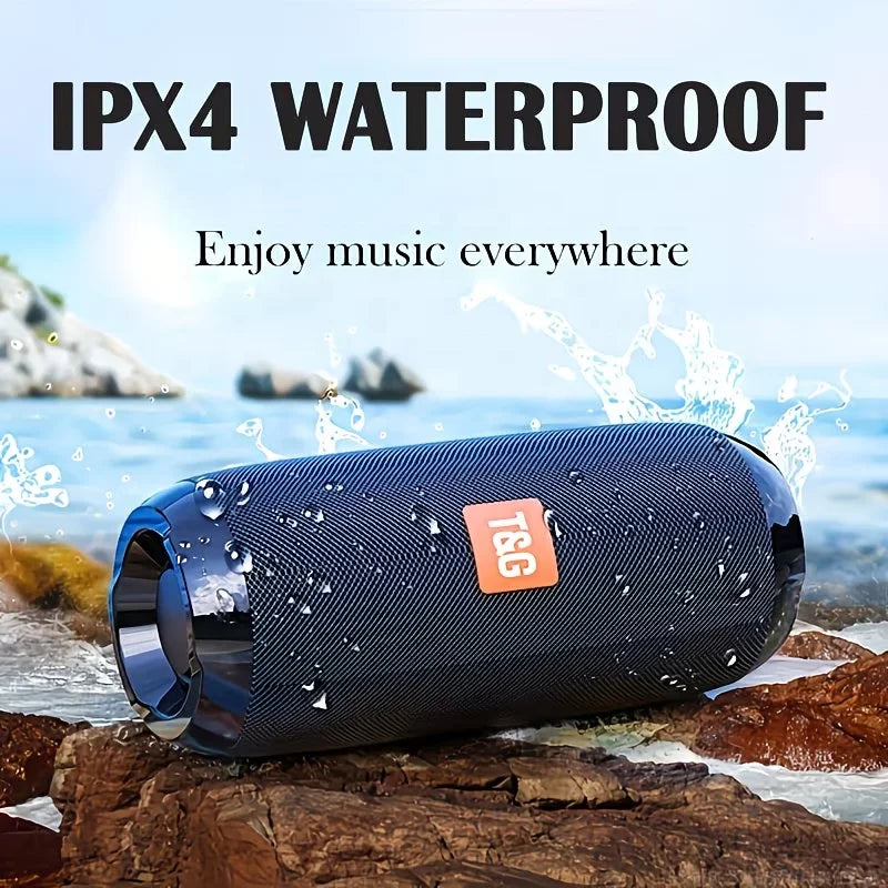 OEM T&G TG117 Speaker Outdoor Mini Wireless for V5.3 Waterproof Speaker with USB TF/SD Support 10-15h Battery Life