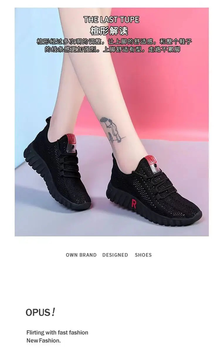 Hongyan New New Arrival Fashion Trainers Sneakers Running Sport Shoes for Women