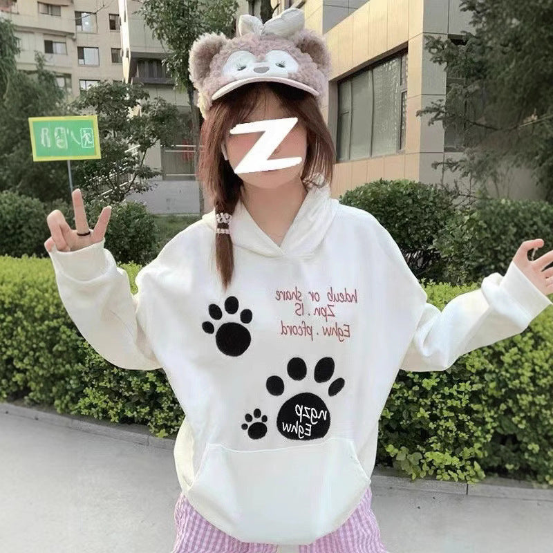 High-End Oversize Tops for Men and Women, Special Couple Wear, Autumn and Winter Velvet Hooded Sweatshirts, Trendy Brand Class Uniforms