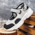 Cross-Border Hot-Selling Amazon Specializes in Large Size Thick-Soled Dad Shoes Sandals for Women 2025 Spring Velcro Casual Sports Shoes