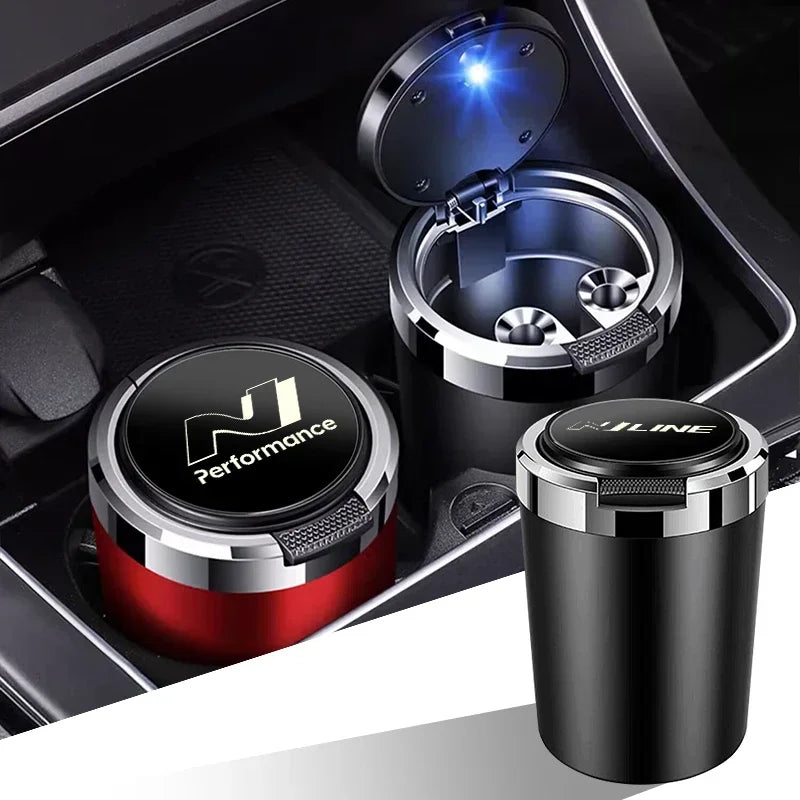 car ashtray accessories for vehicles Car novelty for Hyundai n performance n nline tucson kona sonata veloster i30 i20 elantra