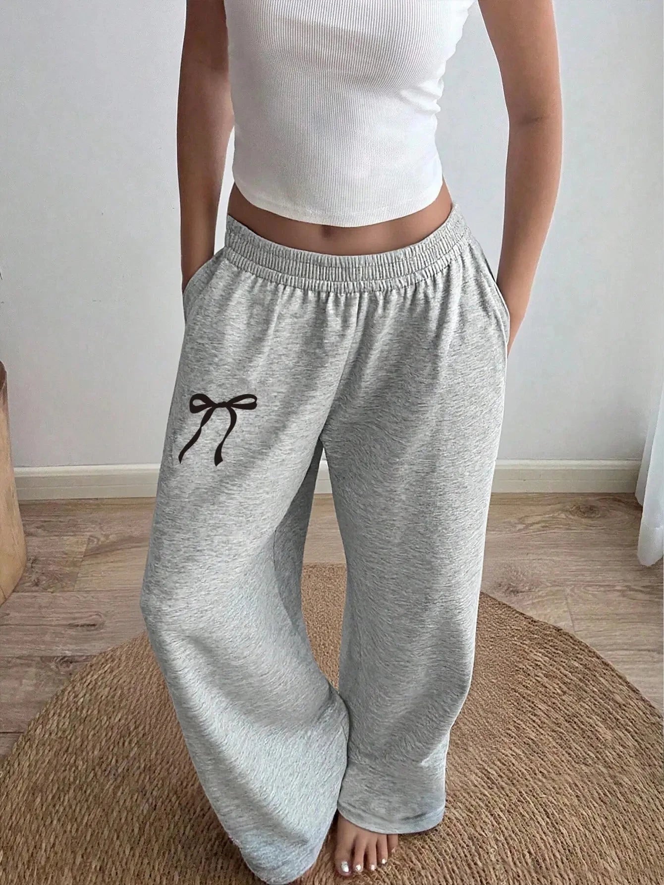 Joggers Pants Winter Comfortable Breathable Outdoor Pocket Sweatpants for Autumn and Winter
